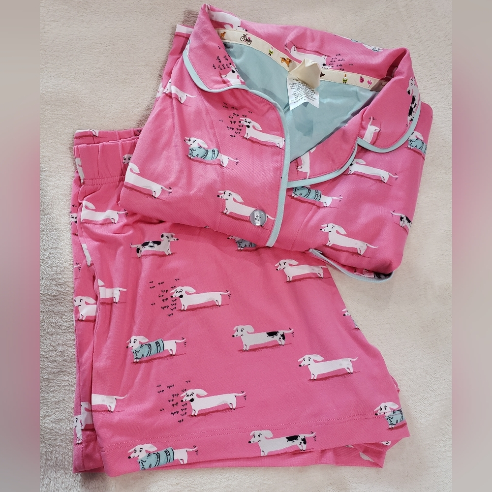 Munki Munki Two Piece Pajama Set
